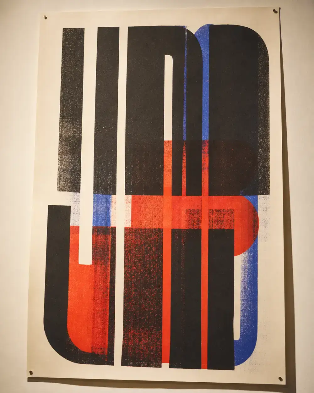 Maya Voss — Pôster risograph Posters for the Public